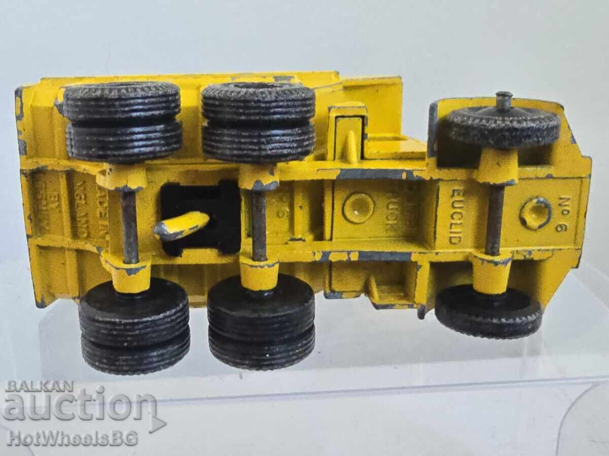 Matchbox LESNEY No. 6C Euclid Dump Truck 1963 - 7 Matchbox LESNEY No. 6C Euclid Dump Truck 1963 - 7