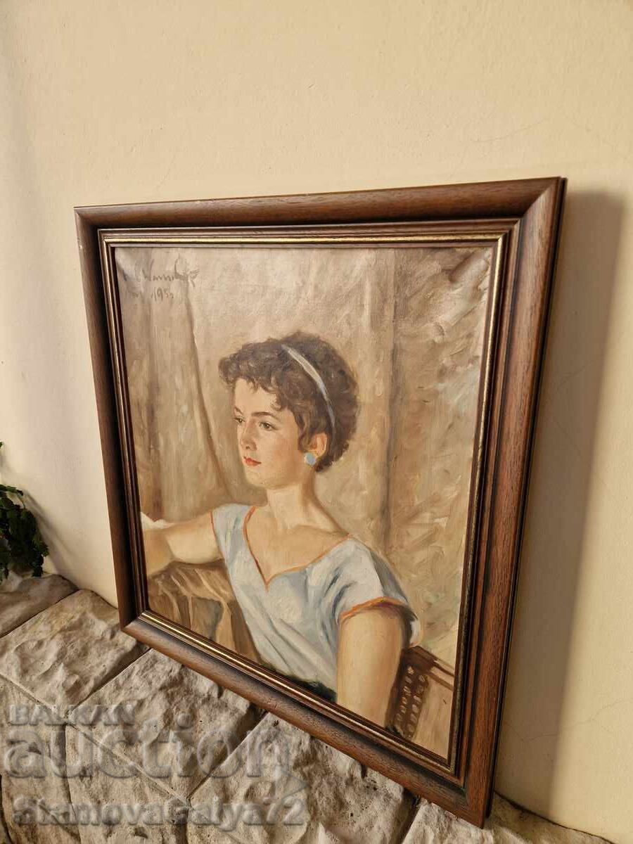 Superb antique original oil painting - 6 Superb antique original oil painting - 6