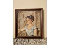 Εξαιρετική αντίκα πρωτότυπη ελαιογραφία