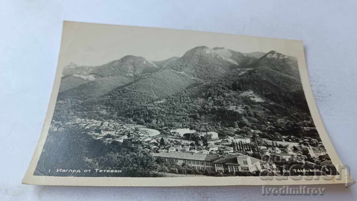 Postcard Teteven View Postcard Teteven View