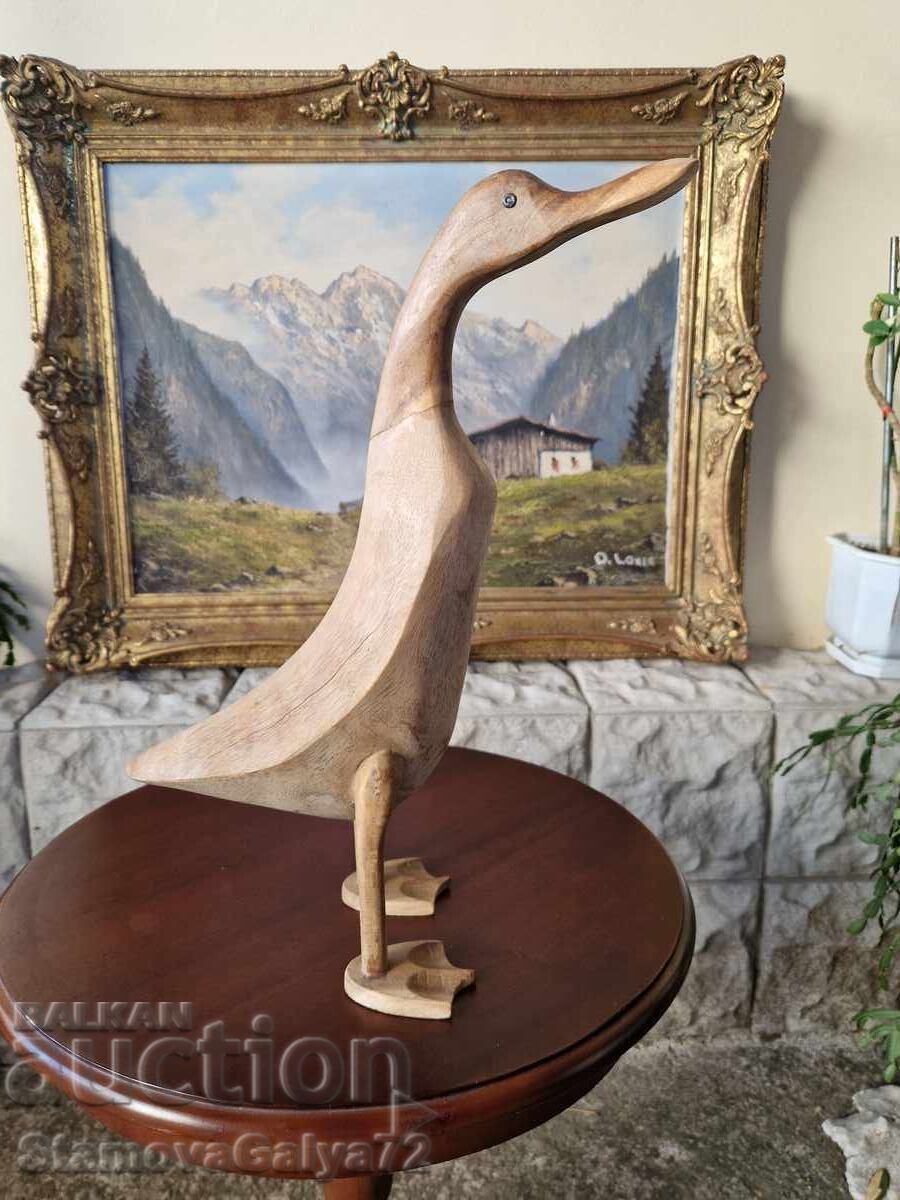 Δύο υπέροχα αντίκες αγγλικά ξύλινα αγαλματίδια - 5 Δύο υπέροχα αντίκες αγγλικά ξύλινα αγαλματίδια - 5