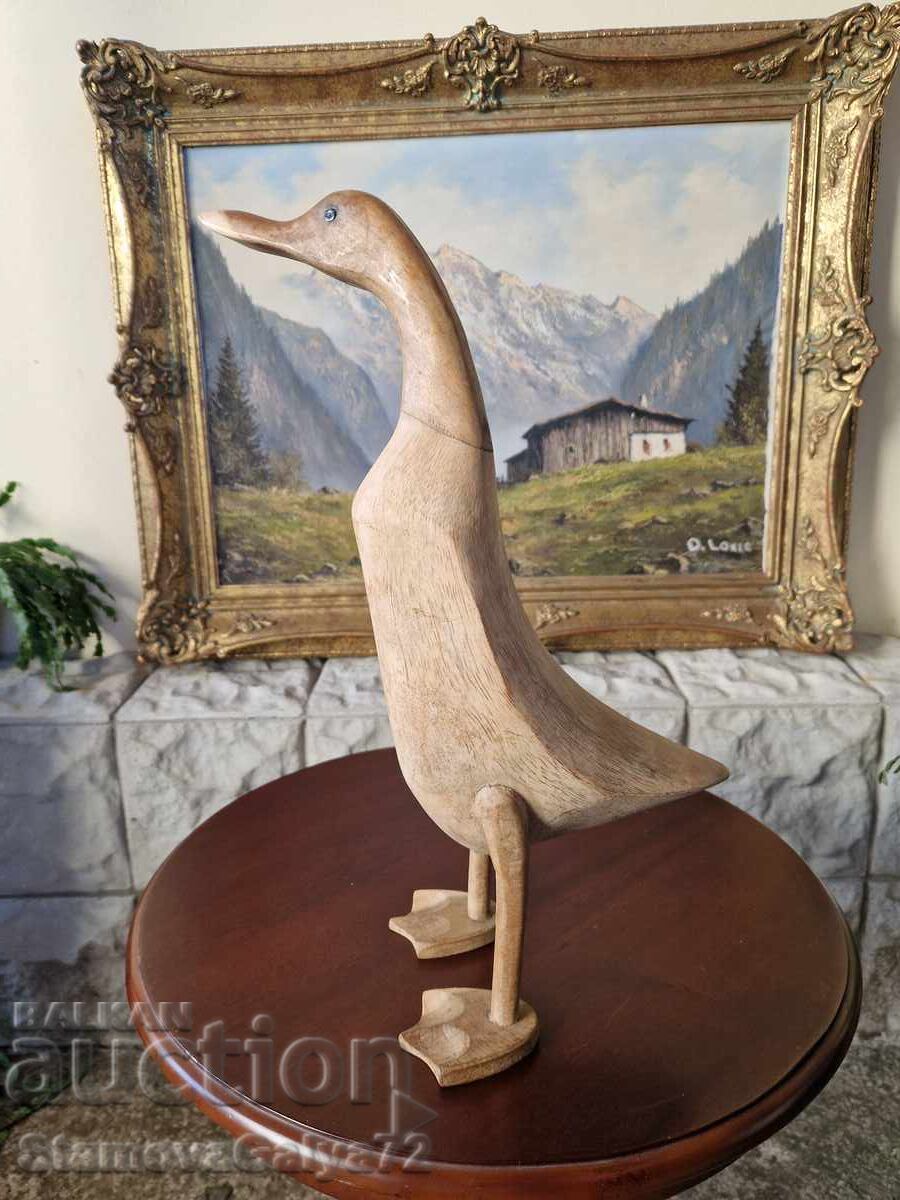 Δύο υπέροχα αντίκες αγγλικά ξύλινα αγαλματίδια - 6 Δύο υπέροχα αντίκες αγγλικά ξύλινα αγαλματίδια - 6