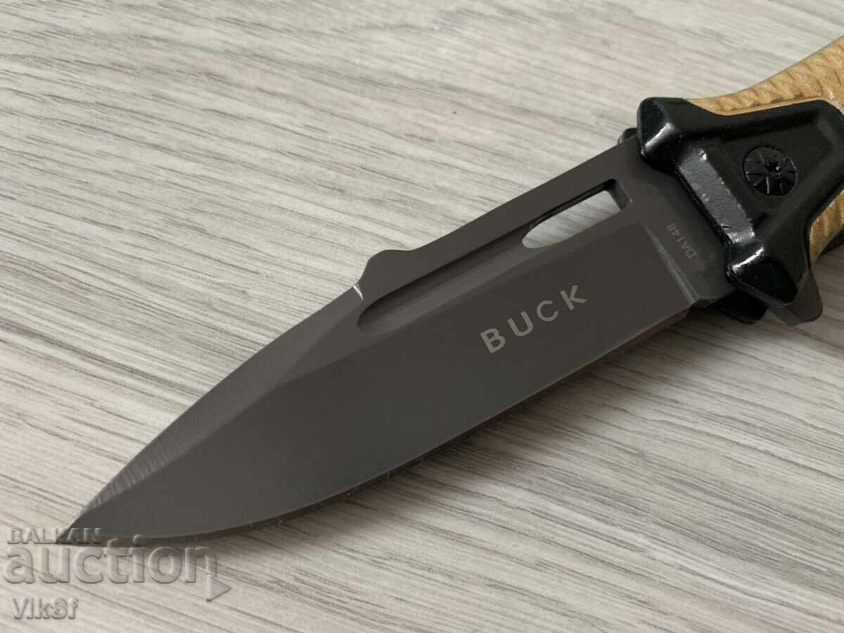Аукцион Сгъваем автоматичен нож Buck- Da 148 - 90х225 мм