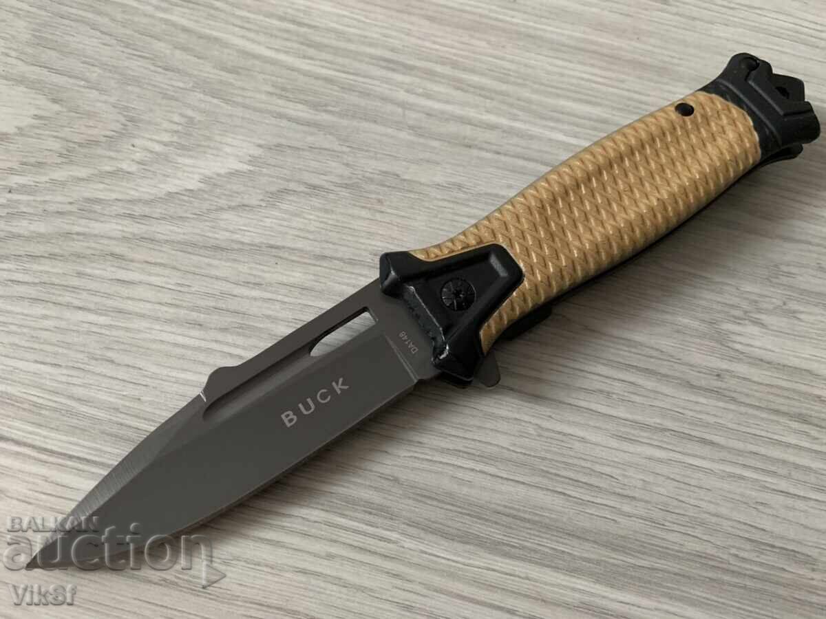 Сгъваем автоматичен нож Buck- Da 148 - 90х225 мм