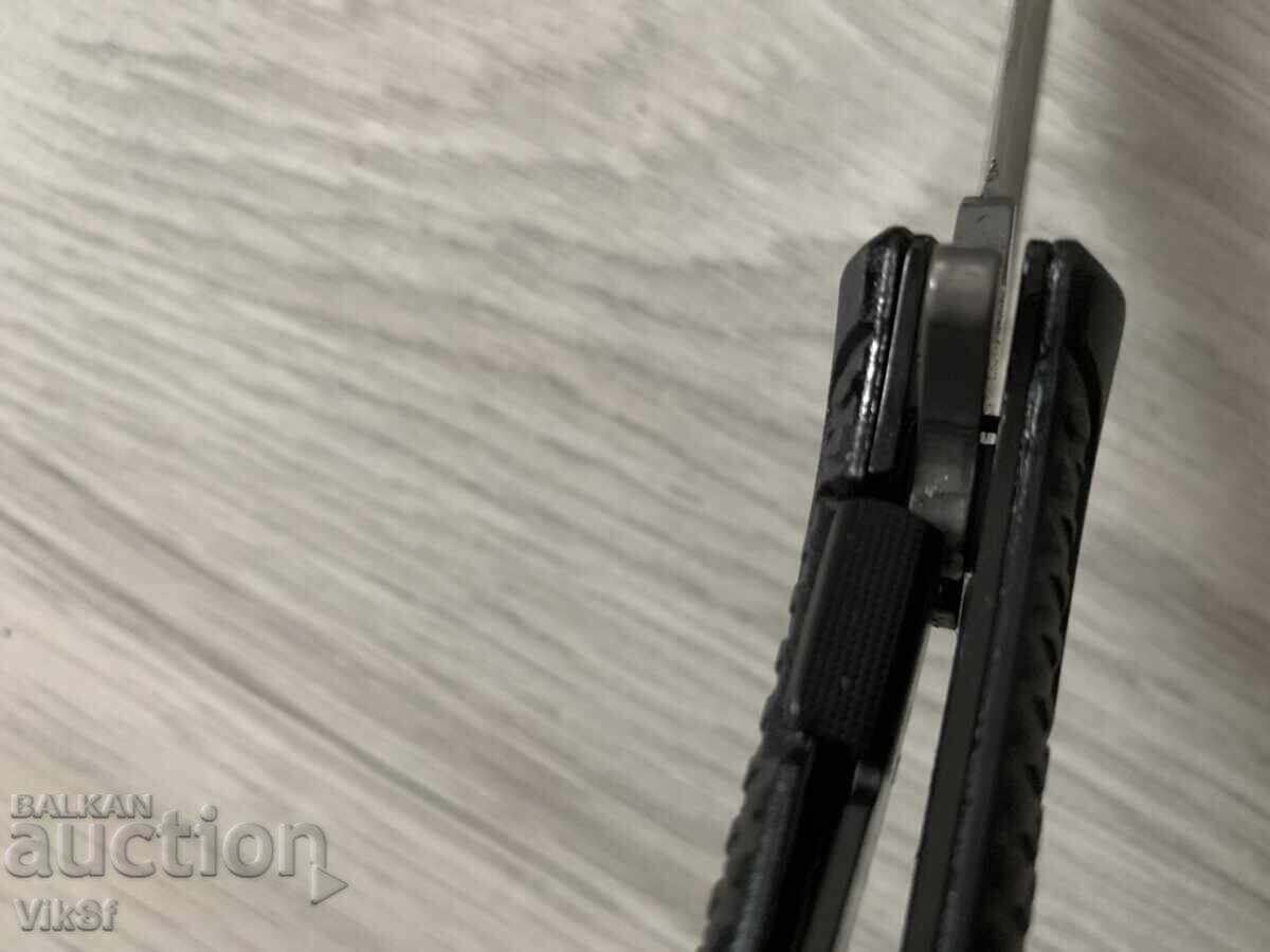 Сгъваем автоматичен нож Buck-Da148-90х225 мм Black eddition - 7