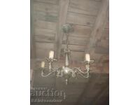 Παλιό ορειχάλκινο φωτιστικό, πολύ βαρύ