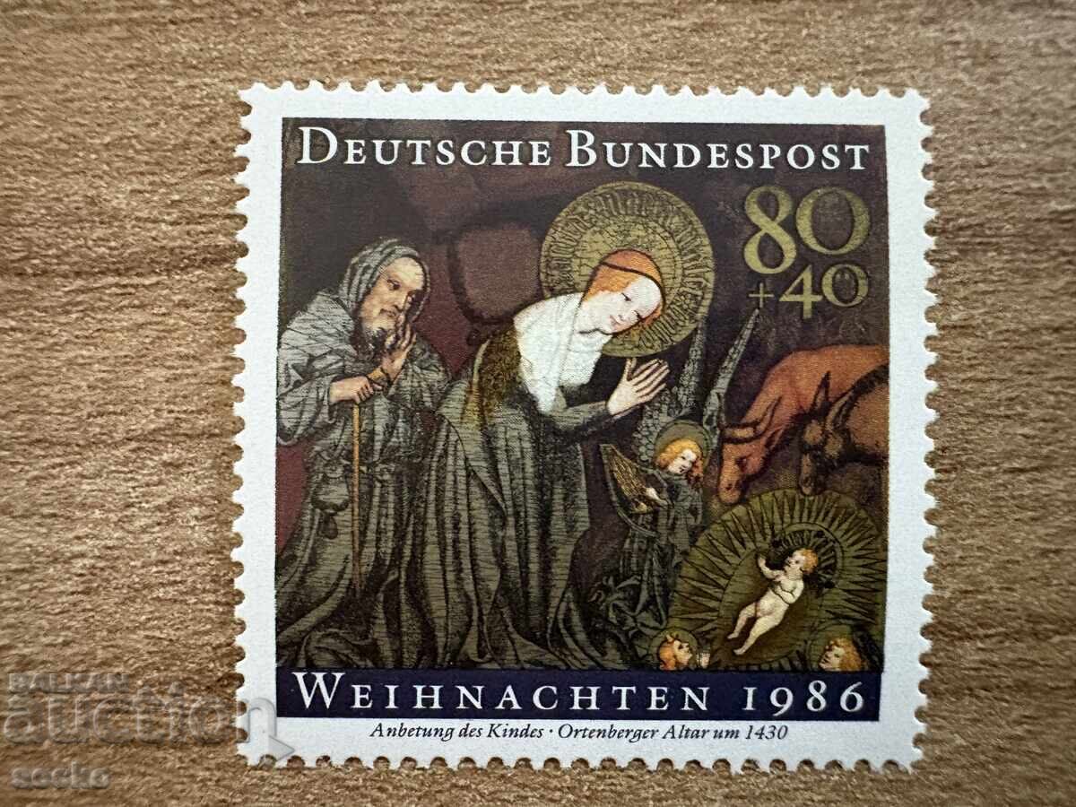 Δυτική Γερμανία/Γερμανία - Χριστουγεννιάτικο γραμματόσημο (1986) MNH
