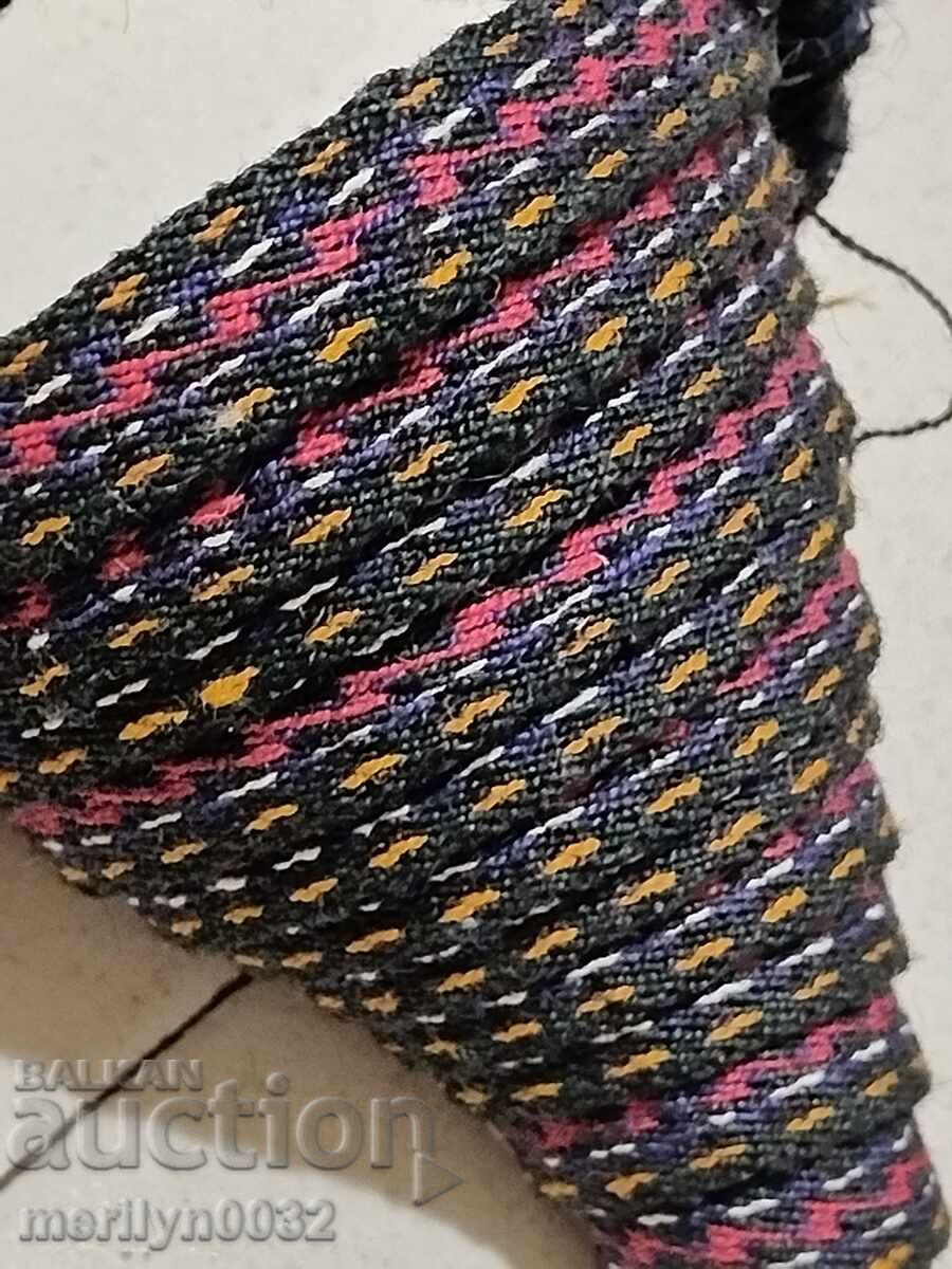 Παράδοση Παλιό χειροποίητο υφαντό ζωνάκι 2.65 μέτρα ζώνη κορσές φορεσιά Παράδοση Παλιό χειροποίητο υφαντό ζωνάκι 2.65 μέτρα ζώνη κορσές φορεσιά