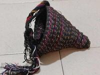 Old hand-woven belt 2.65 meters sash belt folk costume