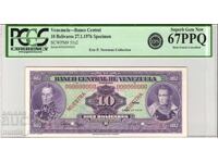 10 Bolivares 1976 Venezuela - Specimen - PCGS 67