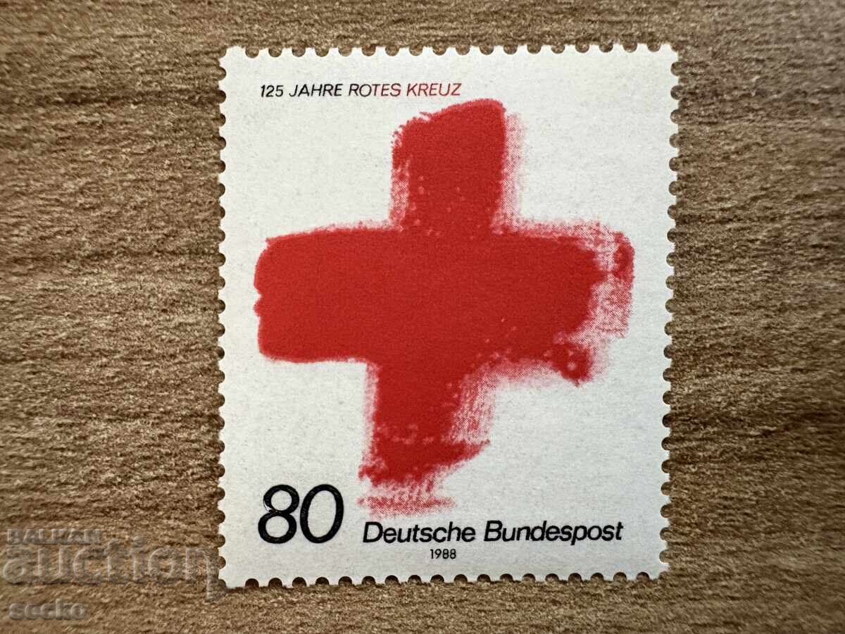 West Germany - 125 g. Red Cross (1988) MNH