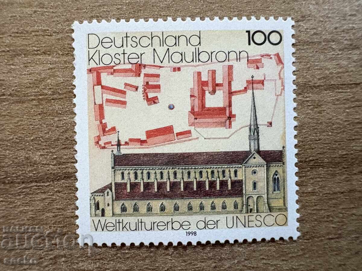 Германия - Номинацията на манастира Маулброн за...(1998) MNH