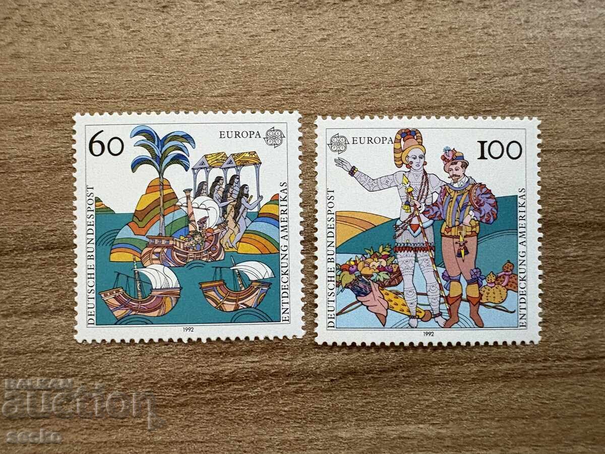 Γερμανία - Μάρκα Ευρώπης - Ανακάλυψη της Αμερικής...(1992) MNH