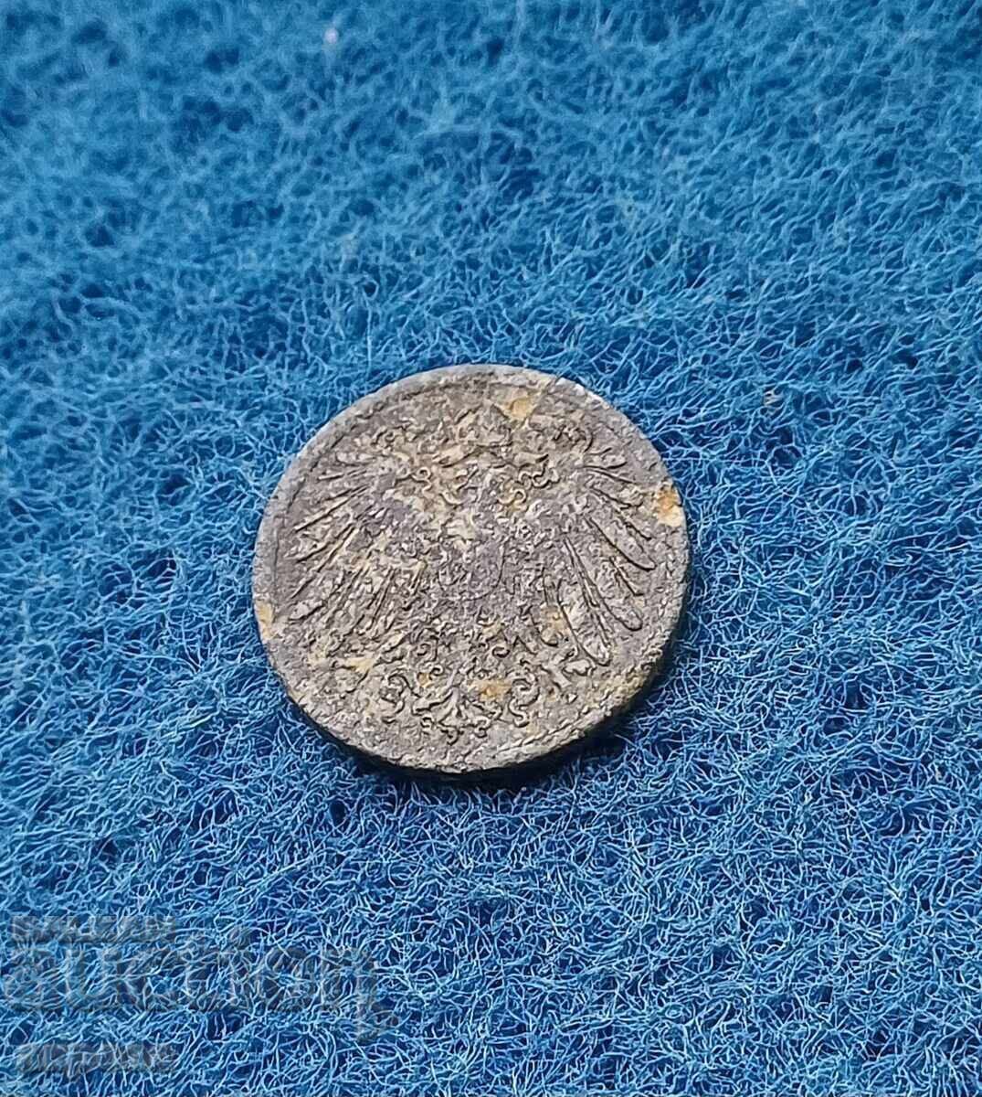 10 πφένιγκ Γερμανίας 1920 με τιμή € 0.30 | 0.59 BGN