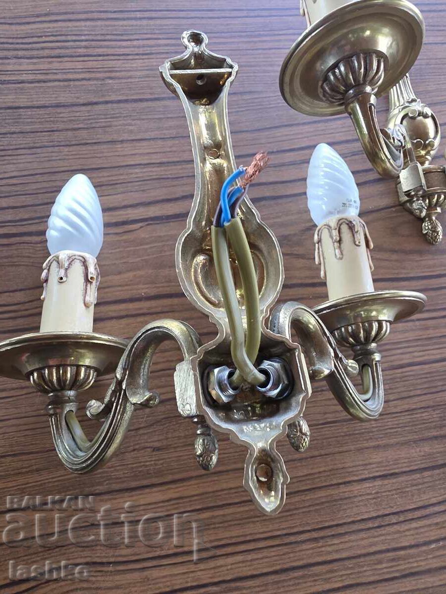 Brass Appliques - 5 Brass Appliques - 5