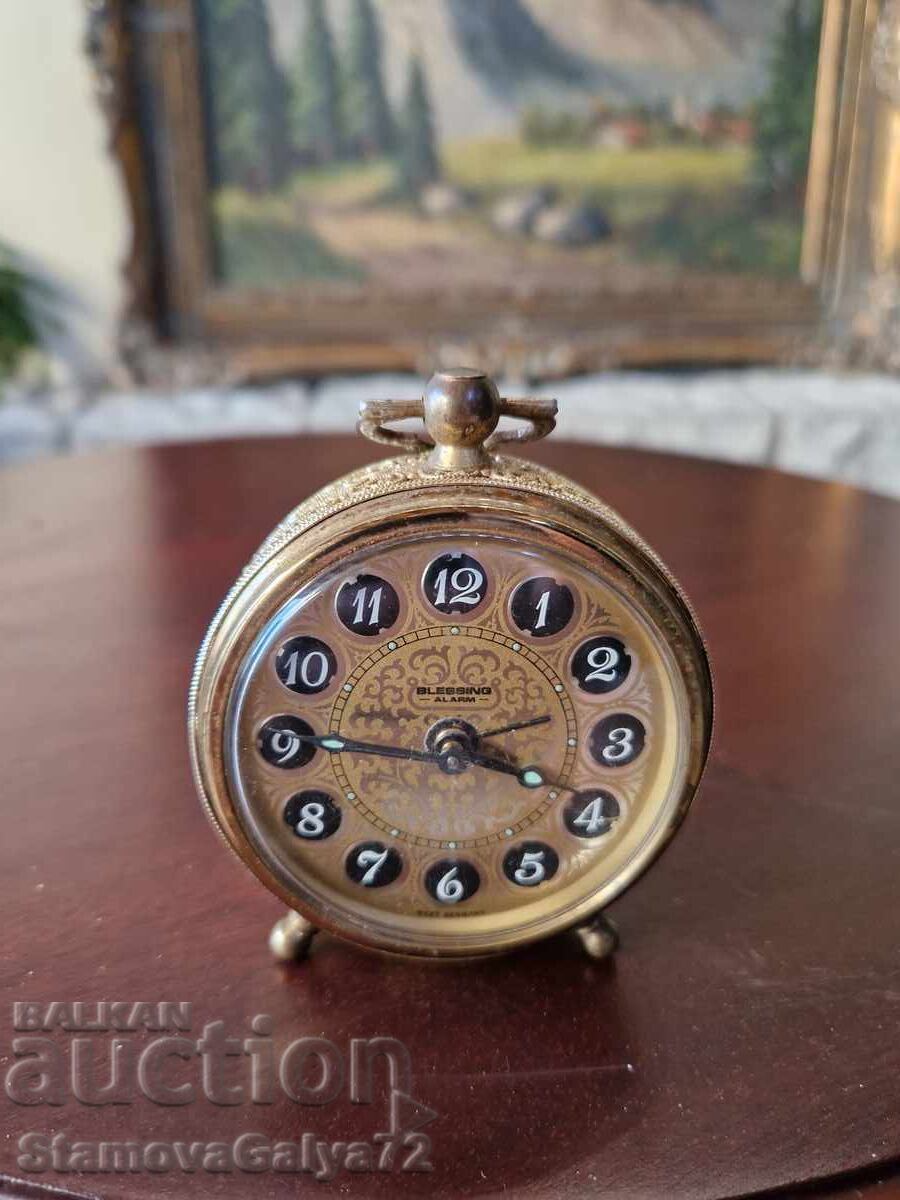 Beautiful Antique German Bronze Alarm Clock Blessing with price € 44.99 | 87.99 BGN
