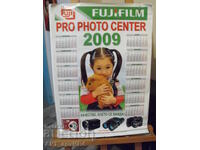 Afiș – calendar publicitar FUJI FILM pentru 2009