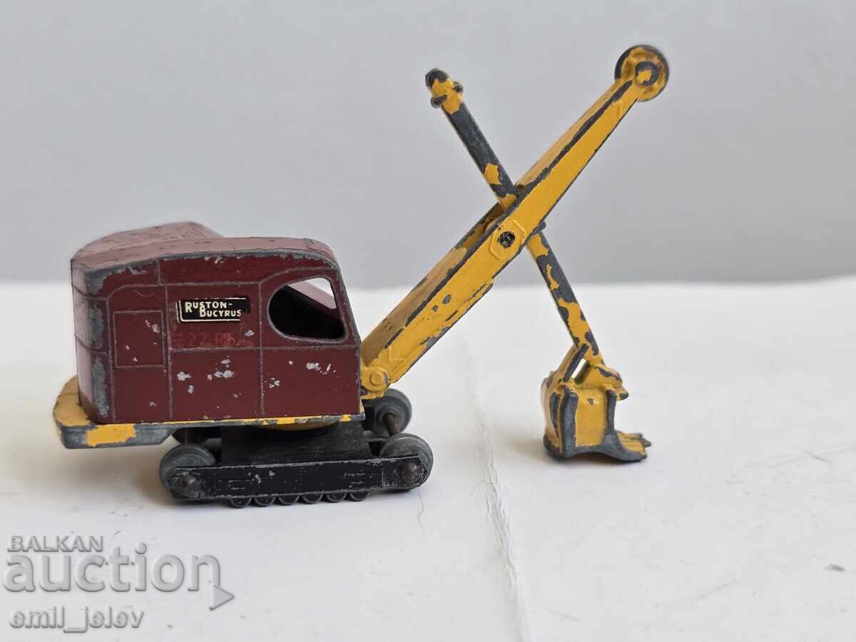 Jucării Moko Lesney Matchbox No4 Major Pack Tank Ruston Bucyrus