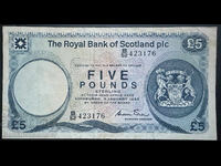 Scoția Royal 5 Lire 1985 Pick 342 Ref 3176