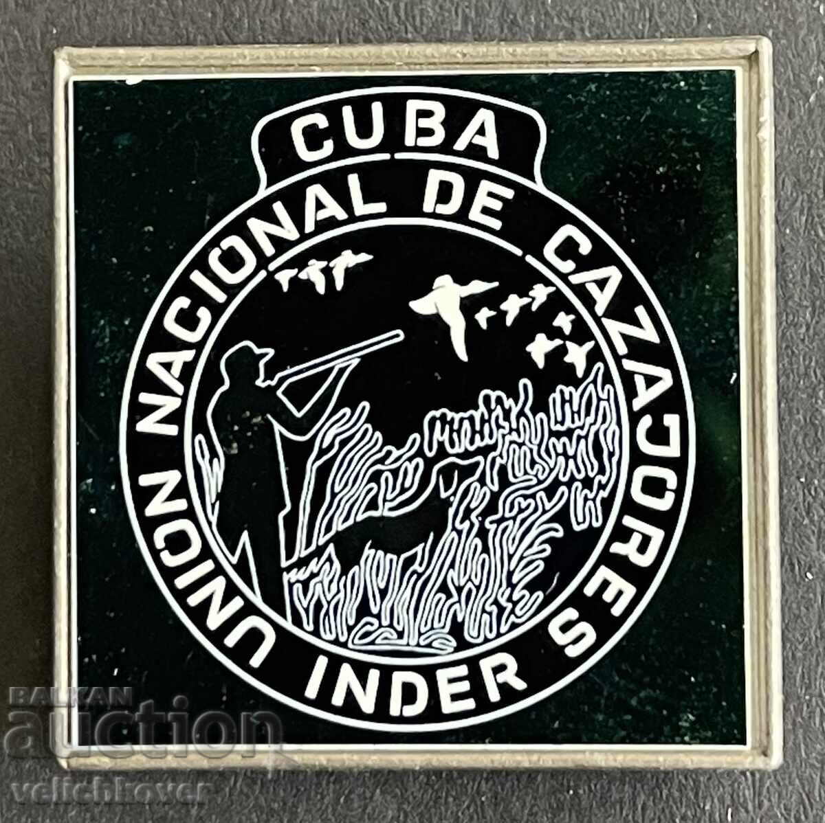 41056 Cuba semn Federația Națională Cubaneză de Vânătoare