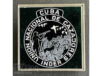 41056 Cuba semn Federația Națională Cubaneză de Vânătoare