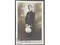 4974 Kingdom of Bulgaria postcard Prince Cyril in naval uniform