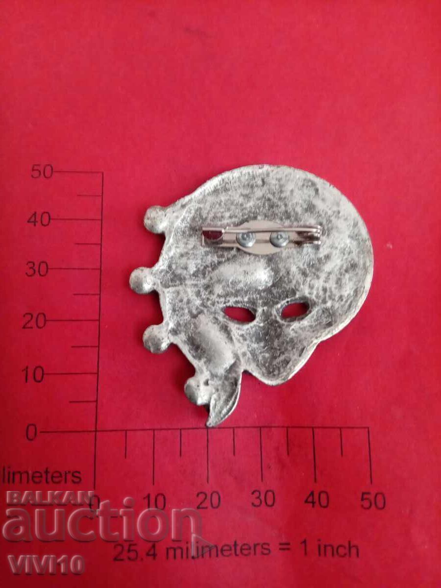 Antique brooch enamel and stones with price € 15.00 | 29.34 BGN