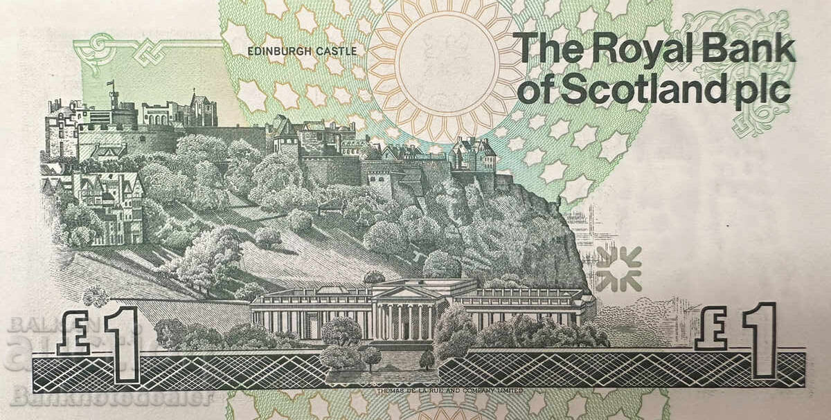 Scotland Royal Bank 1 Pound 1999 Pick 325b Ref 7319