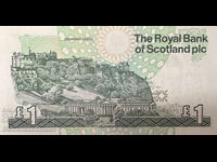 Banca Regală a Scoției 1 Liră 1999 Pick 325b Ref 7319