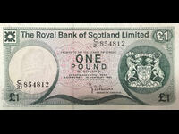 Scoția Royal Bank of Scotland 1 Liră 1982 Pick 341a Unc