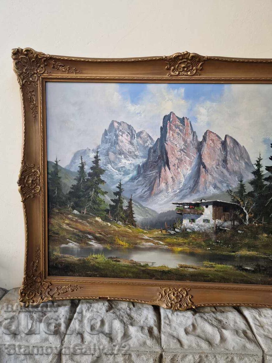 Superior Antique Dutch Painting Oil on Canvas - 5 Superior Antique Dutch Painting Oil on Canvas - 5