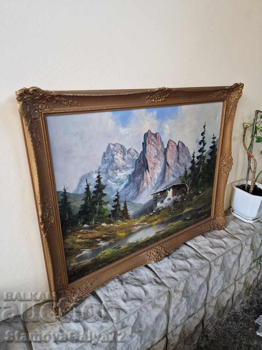 Superior Antique Dutch Painting Oil on Canvas - 6 Superior Antique Dutch Painting Oil on Canvas - 6