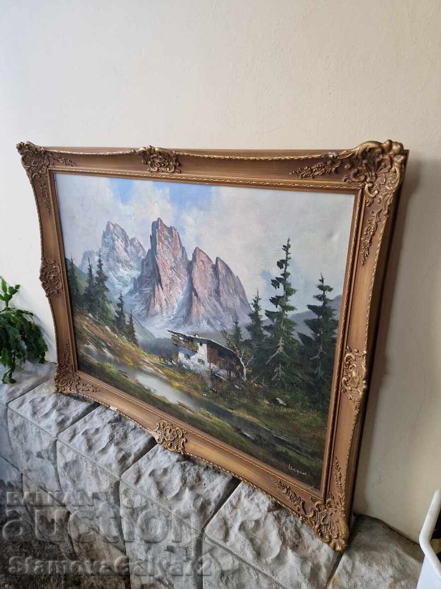 Superior Antique Dutch Painting Oil on Canvas - 7 Superior Antique Dutch Painting Oil on Canvas - 7