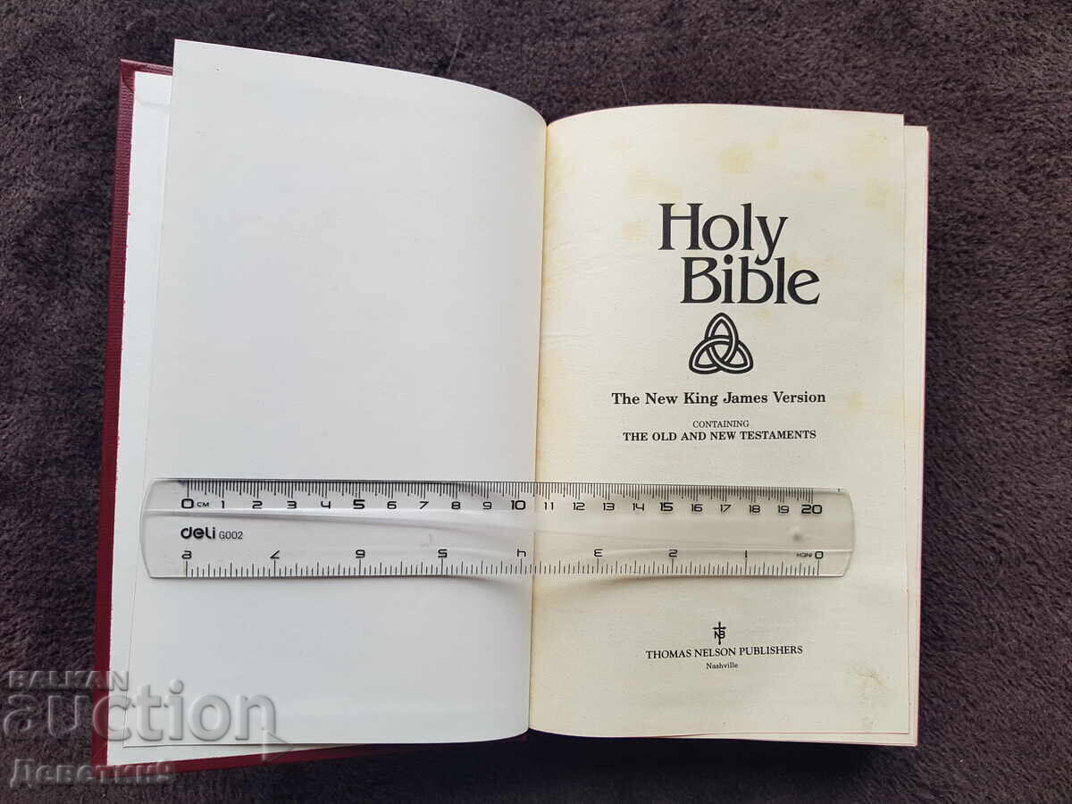 Livrarea Veche Biblie americană din 1981