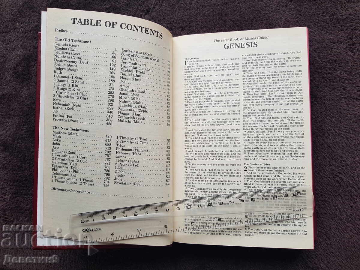 Veche Biblie americană din 1981 - 5 Veche Biblie americană din 1981 - 5