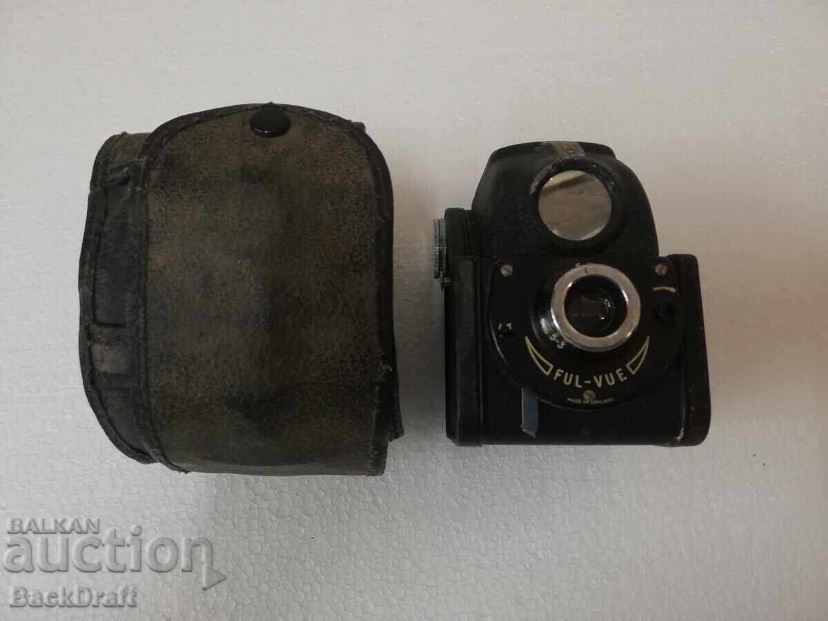 Παλιό φωτογραφική μηχανή box camera Ensign Ful-Vue England 1940s Παλιό φωτογραφική μηχανή box camera Ensign Ful-Vue England 1940s