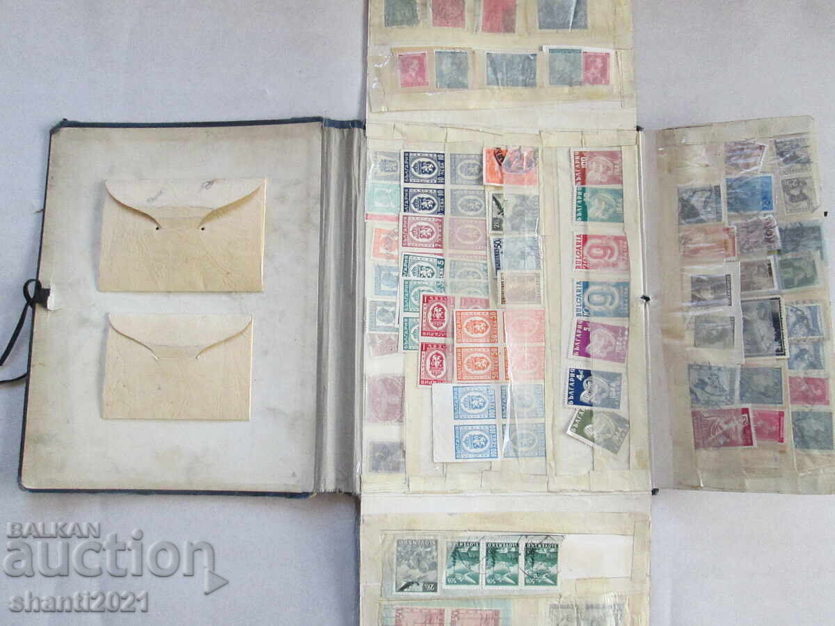 Παλιό άλμπουμ με γραμματόσημα - Βασίλειο της Βουλγαρίας και άλλες χώρες με τιμή 290.00 BGN | € 148.27