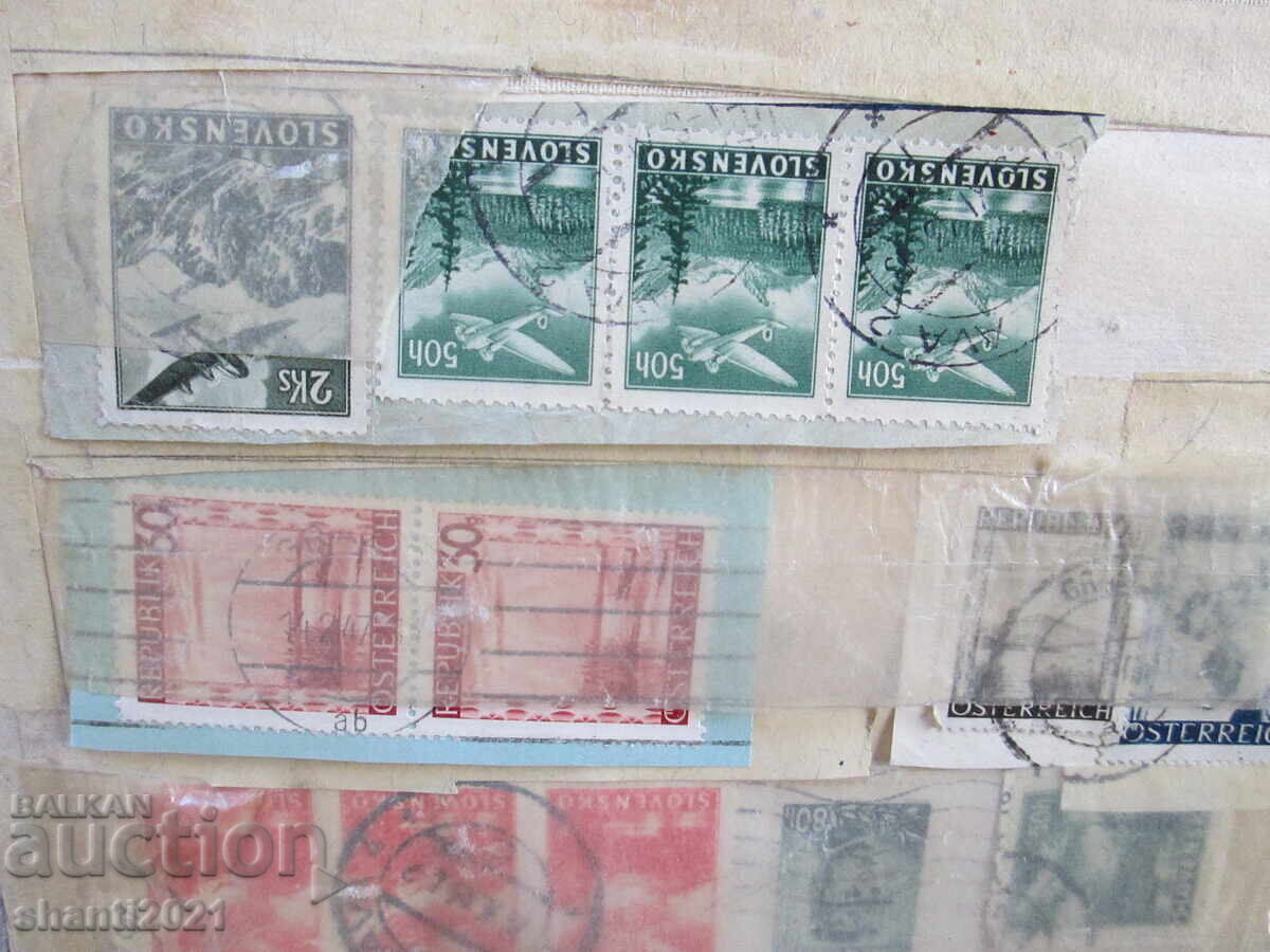 Παλιό άλμπουμ με γραμματόσημα - Βασίλειο της Βουλγαρίας και άλλες χώρες - 6