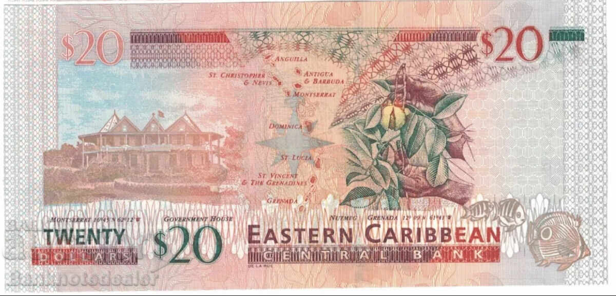 Dolari Est-Caraibe 20 2008 Pick 49a Ref 6377 Unc Low nu cu preț 100.00 BGN | € 51.13