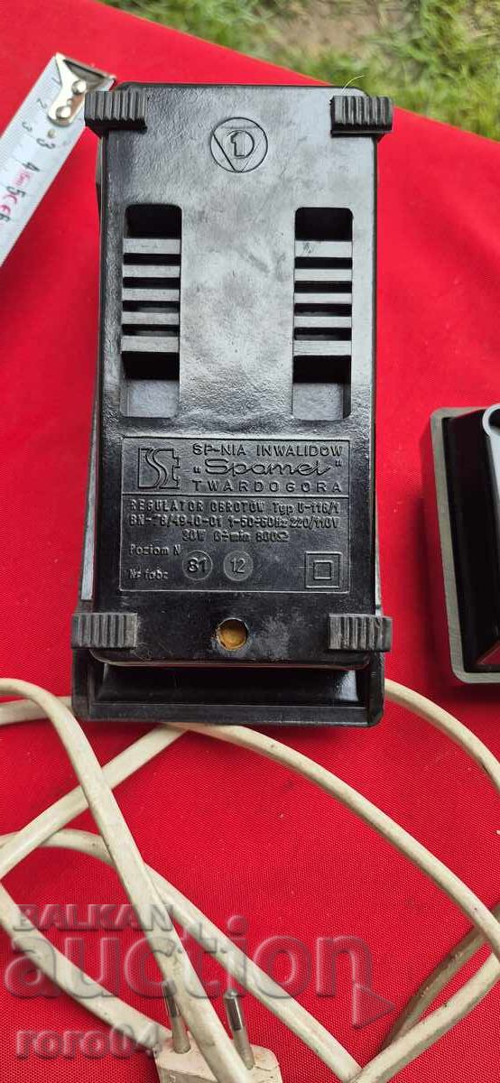 Ραπτομηχανή - Κινητήρας - Πεντάλ - Ιμάντας - 6