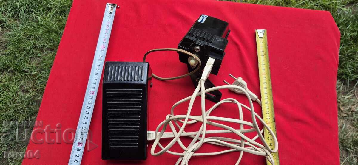 Ραπτομηχανή - Κινητήρας - Πεντάλ - Ιμάντας - 7