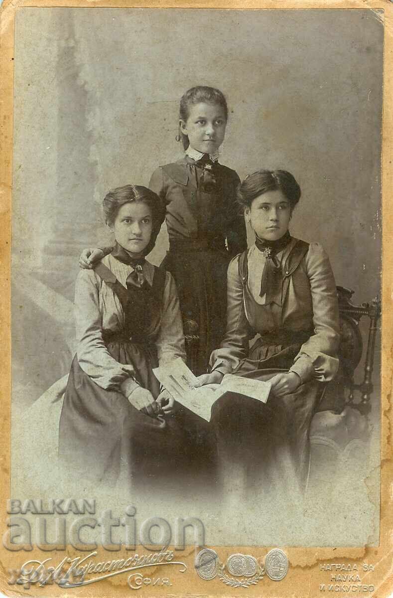 СТАРА ФОТОГРАФИЯ - КАРТОН - Д.КАРАСТОЯНОВ - СОФИЯ - 0410