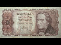 Αυστρία 500 Σελίνια 1965 Pick 139 Ref 5751