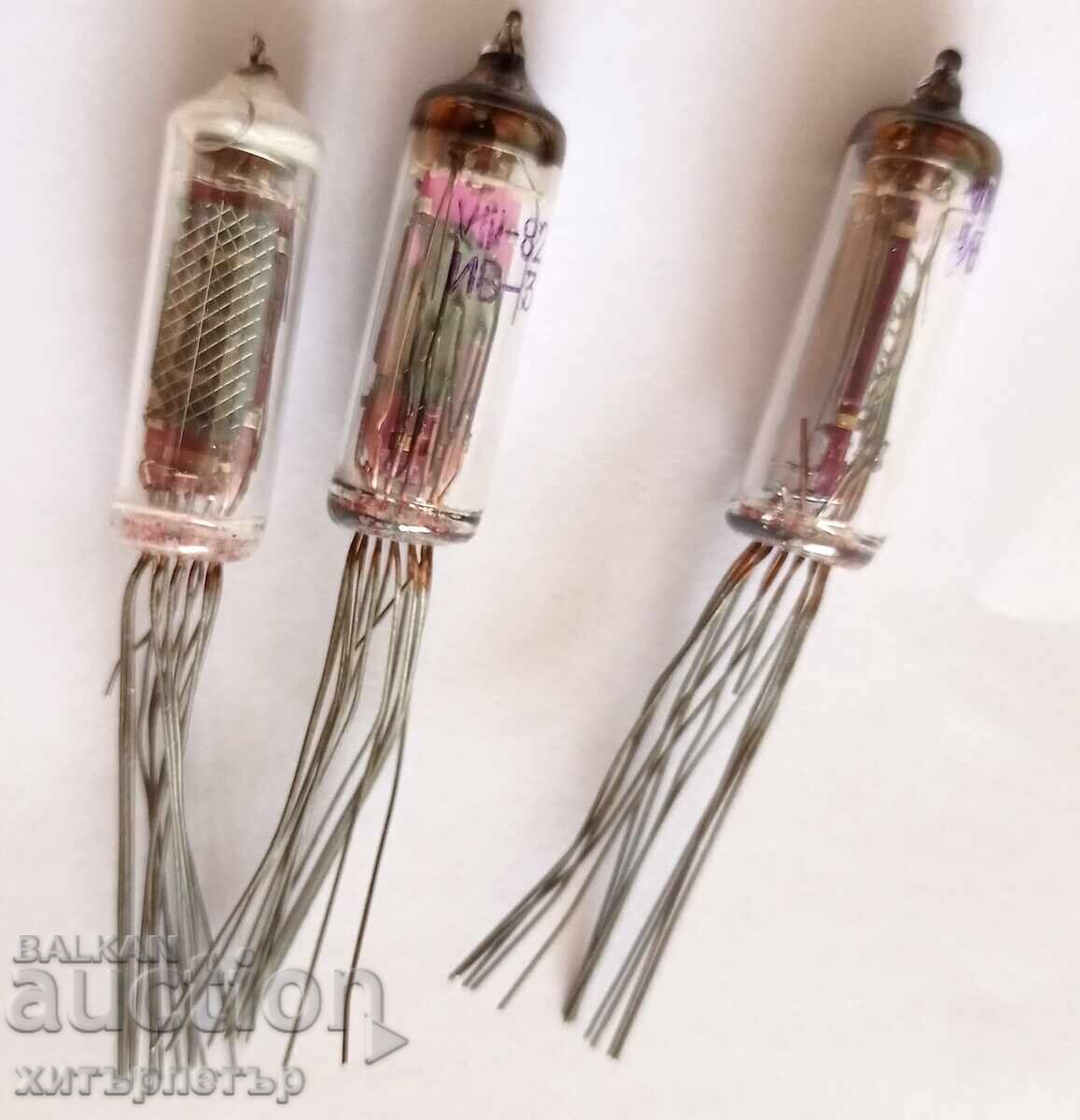 Ηλεκτρονική λυχνία κενού ένδειξης IV-3 USSR Ηλεκτρονική λυχνία κενού ένδειξης IV-3 USSR