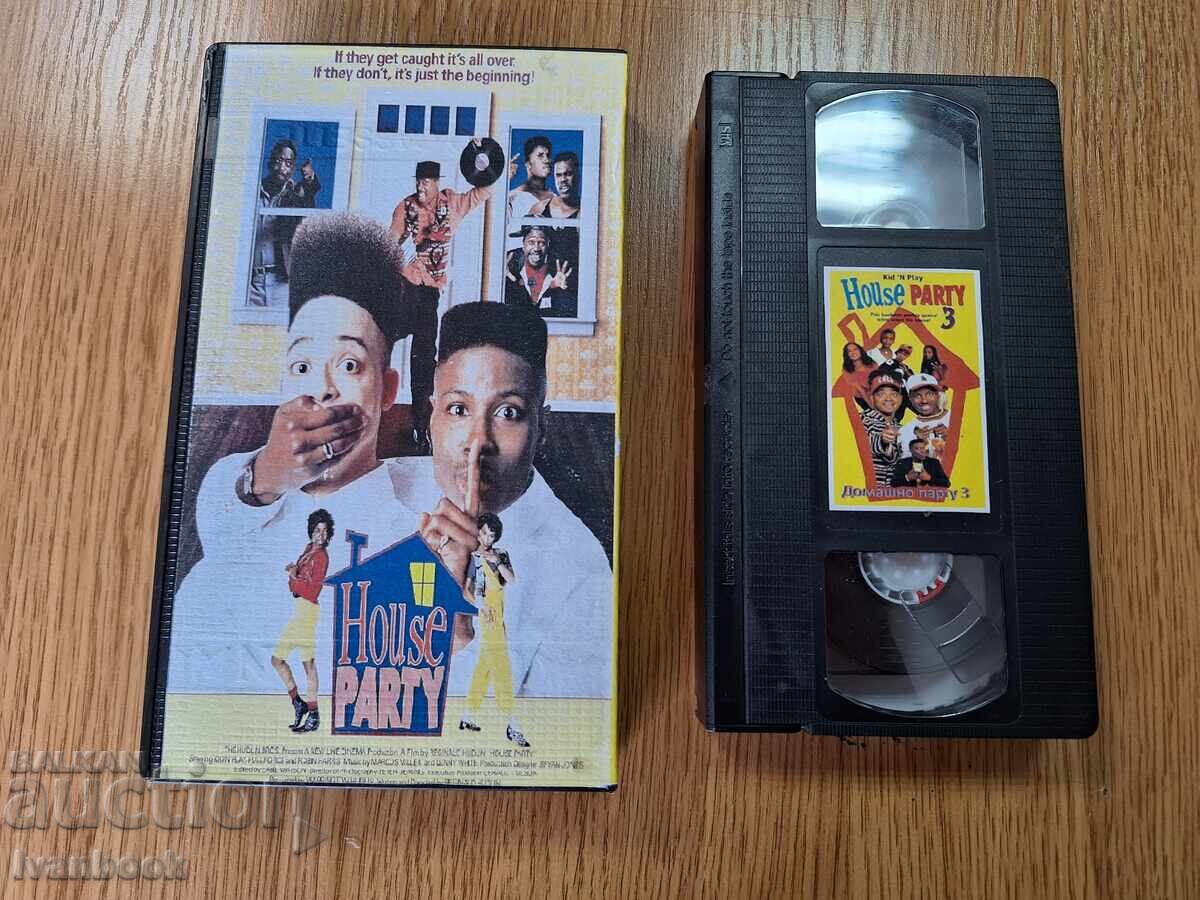 Auction VHS Video Cassette - House Party 3 Auction VHS Video Cassette - House Party 3