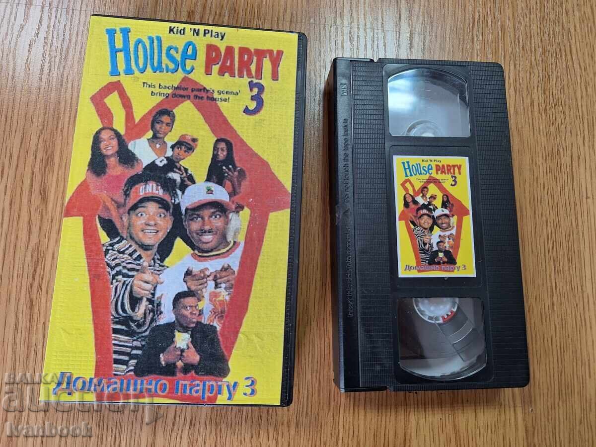 VHS Video Cassette - House Party 3 VHS Video Cassette - House Party 3