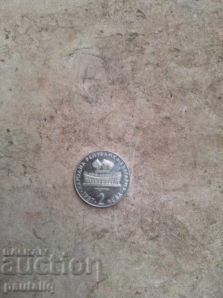 Licitație 2 lei 1987 g Gimnastică artistică Licitație 2 lei 1987 g Gimnastică artistică