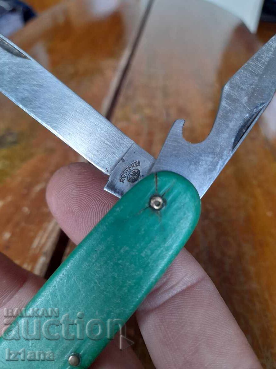 Cuțit de buzunar vechi, cuțit, cuțit Rostfrei - 5
