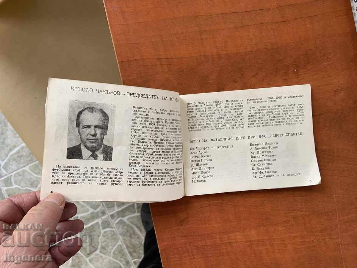 ΠΡΟΓΡΑΜΜΑ ΦΟΥΤΜΠΟΛ ΕΣΕΝ 1983 - ΛΕΦΣΚΙ ΣΠΑΡΤΑΚ - 6 ΠΡΟΓΡΑΜΜΑ ΦΟΥΤΜΠΟΛ ΕΣΕΝ 1983 - ΛΕΦΣΚΙ ΣΠΑΡΤΑΚ - 6