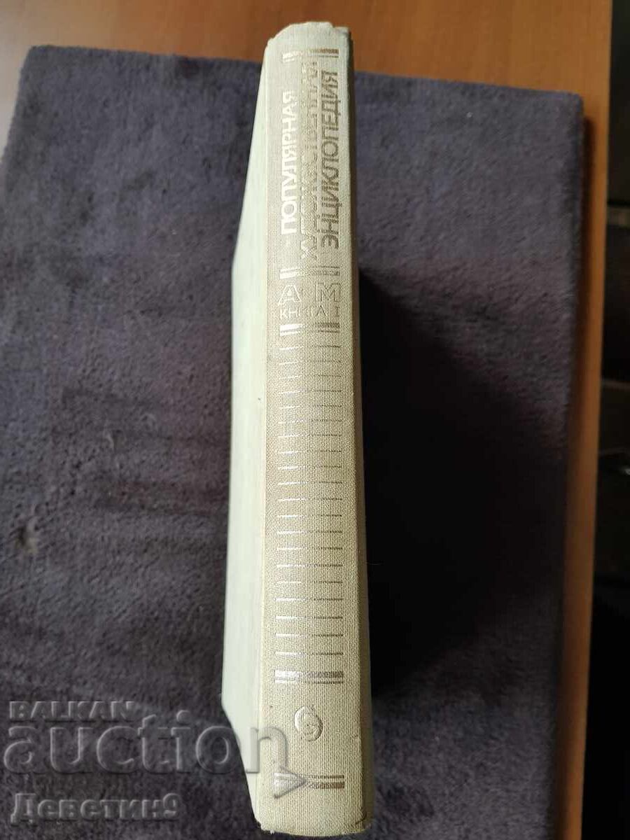 Аукцион Популярния художественая енциклопедия А-М 1986 г.